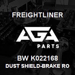 BW K022168 Freightliner DUST SHIELD-BRAKE ROTOR | AGA Parts