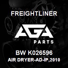 BW K026596 Freightliner AIR DRYER-AD-IP,2010 | AGA Parts