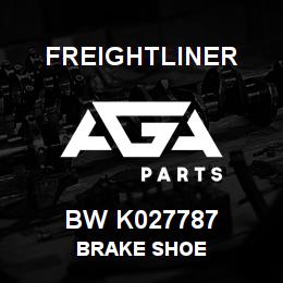 BW K027787 Freightliner BRAKE SHOE | AGA Parts