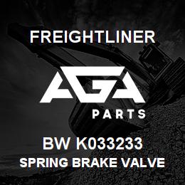 BW K033233 Freightliner SPRING BRAKE VALVE | AGA Parts