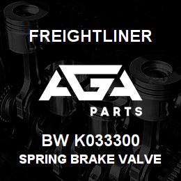 BW K033300 Freightliner SPRING BRAKE VALVE | AGA Parts