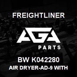 BW K042280 Freightliner AIR DRYER-AD-9 WITH TOPHAT,2010 | AGA Parts