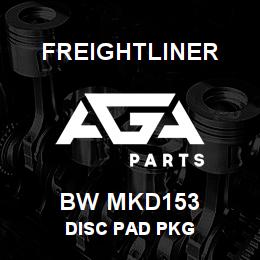 BW MKD153 Freightliner DISC PAD PKG | AGA Parts