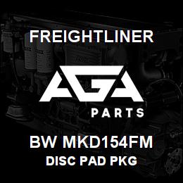 BW MKD154FM Freightliner DISC PAD PKG | AGA Parts