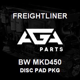 BW MKD450 Freightliner DISC PAD PKG | AGA Parts
