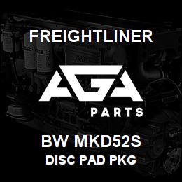 BW MKD52S Freightliner DISC PAD PKG | AGA Parts