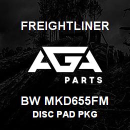 BW MKD655FM Freightliner DISC PAD PKG | AGA Parts