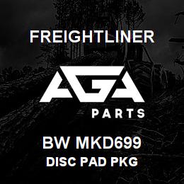 BW MKD699 Freightliner DISC PAD PKG | AGA Parts