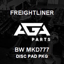 BW MKD777 Freightliner DISC PAD PKG | AGA Parts