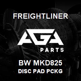 BW MKD825 Freightliner DISC PAD PCKG | AGA Parts