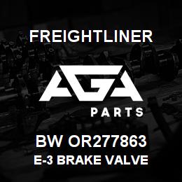 BW OR277863 Freightliner E-3 BRAKE VALVE | AGA Parts