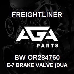 BW OR284760 Freightliner E-7 BRAKE VALVE (DUAL) | AGA Parts