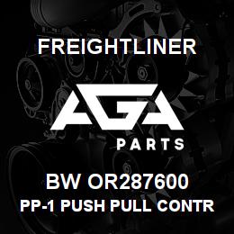 BW OR287600 Freightliner PP-1 PUSH PULL CONTROL VALVE | AGA Parts