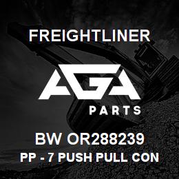 BW OR288239 Freightliner PP - 7 PUSH PULL CONTROL | AGA Parts