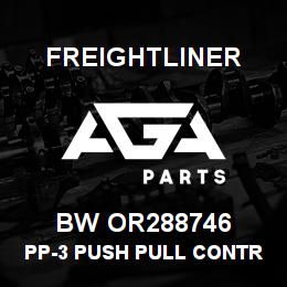 BW OR288746 Freightliner PP-3 PUSH PULL CONTROL VALVE | AGA Parts
