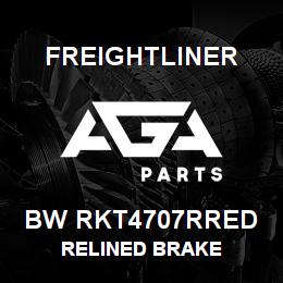 BW RKT4707RRED Freightliner RELINED BRAKE | AGA Parts