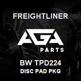 BW TPD224 Freightliner DISC PAD PKG | AGA Parts
