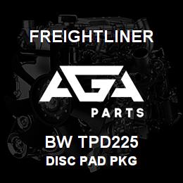BW TPD225 Freightliner DISC PAD PKG | AGA Parts