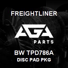 BW TPD786A Freightliner DISC PAD PKG | AGA Parts