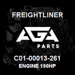 C01-00013-261 Freightliner ENGINE 190HP | AGA Parts