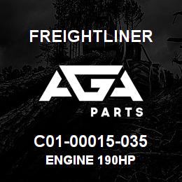 C01-00015-035 Freightliner ENGINE 190HP | AGA Parts