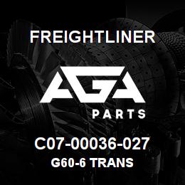 C07-00036-027 Freightliner G60-6 TRANS | AGA Parts