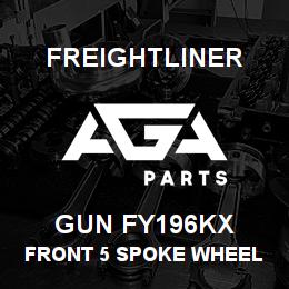 GUN FY196KX Freightliner FRONT 5 SPOKE WHEEL | AGA Parts