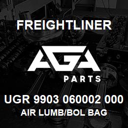 UGR 9903 060002 000 Freightliner AIR LUMB/BOL BAG | AGA Parts