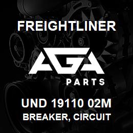 UND 19110 02M Freightliner BREAKER, CIRCUIT | AGA Parts