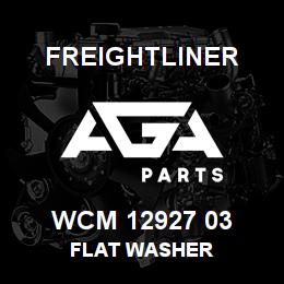 WCM 12927 03 Freightliner FLAT WASHER | AGA Parts