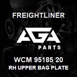 WCM 95185 20 Freightliner RH UPPER BAG PLATE | AGA Parts
