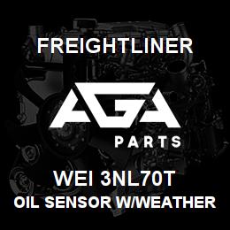 WEI 3NL70T Freightliner OIL SENSOR W/WEATHER PACK CONN. | AGA Parts