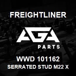 WWD 101162 Freightliner SERRATED STUD M22 X 4.00 LG | AGA Parts