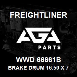 WWD 66661B Freightliner BRAKE DRUM 16.50 X 7.0 BAL. | AGA Parts