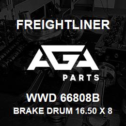 WWD 66808B Freightliner BRAKE DRUM 16.50 X 8.0 BAL. | AGA Parts