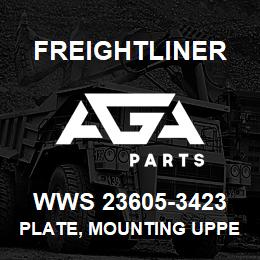 WWS 23605-3423 Freightliner PLATE, MOUNTING UPPER EXH | AGA Parts