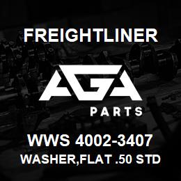 WWS 4002-3407 Freightliner WASHER,FLAT .50 STD | AGA Parts