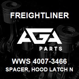 WWS 4007-3466 Freightliner SPACER, HOOD LATCH NY | AGA Parts