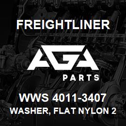 WWS 4011-3407 Freightliner WASHER, FLAT NYLON 2 | AGA Parts