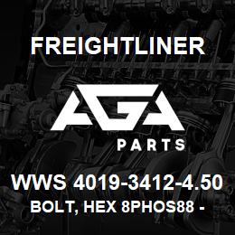 WWS 4019-3412-4.50 Freightliner BOLT, HEX 8PHOS88 - 14 | AGA Parts