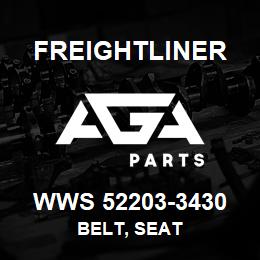 WWS 52203-3430 Freightliner BELT, SEAT | AGA Parts