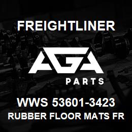 WWS 53601-3423 Freightliner RUBBER FLOOR MATS FR | AGA Parts