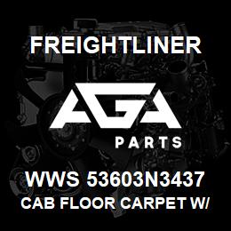 WWS 53603N3437 Freightliner CAB FLOOR CARPET W/ | AGA Parts