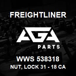 WWS 538318 Freightliner NUT, LOCK 31 - 18 CADM | AGA Parts