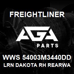 WWS 54003M3440DD Freightliner LRN DAKOTA RH REARWA | AGA Parts