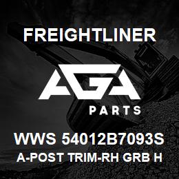 WWS 54012B7093S Freightliner A-POST TRIM-RH GRB HNDL,BEIGE,SOFT TOUCH | AGA Parts