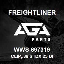 WWS 697319 Freightliner CLIP,.38 STDX.25 DI | AGA Parts