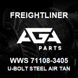 WWS 71108-3405 Freightliner U-BOLT STEEL AIR TANK | AGA Parts