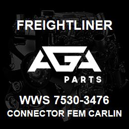 WWS 7530-3476 Freightliner CONNECTOR FEM CARLIN | AGA Parts
