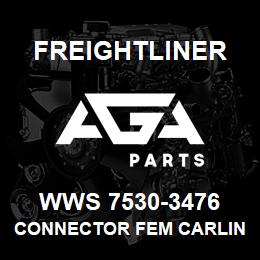 WWS 7530-3476 Freightliner CONNECTOR FEM CARLIN | AGA Parts